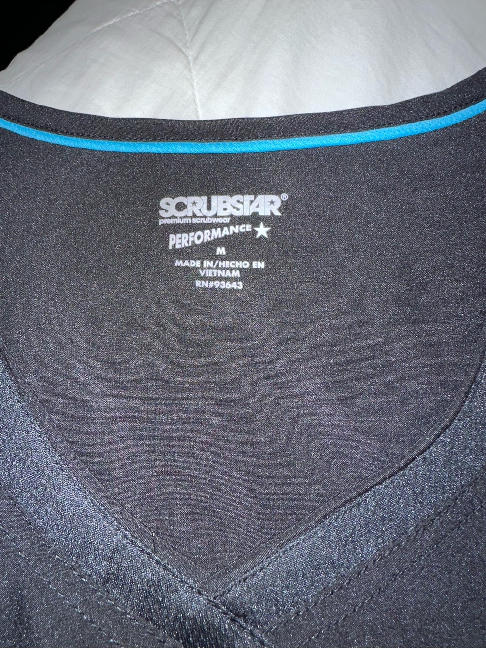 Scrub star  Black Elastic Waist Pants